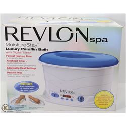 NEW REVLON LUXURY PARAFFIN FOOT & HAND SPA.