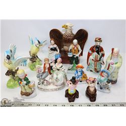 BOX OF MADE IN JAPAN + OCCUPIED JAPAN FIGURES