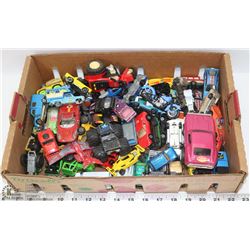 FLAT OF HOTWHEELS DIECAST CARS
