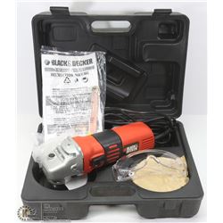 BLACK & DECKER 4-1/2" GRINDER, GR-750, NEW IN CASE