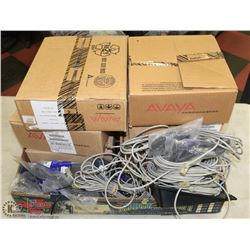 LOT OF 5 MERMAG TELEPHONE MULTILINE SETS WITH