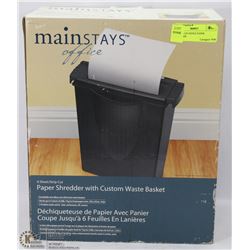 MAINSTAYS OFFICE PAPER SHREDDER