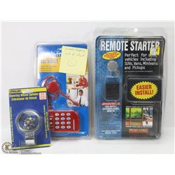 SET OF 3 VINTAGE SEALED ITEMS CONAIR