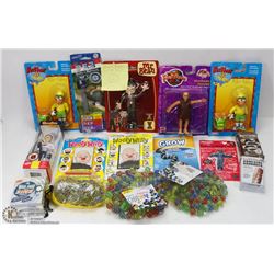 VINTAGE OF SEALED ITEMS 5 BENDABLE'S