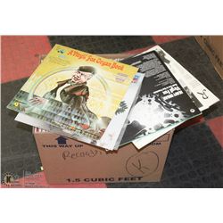 ESTATE BOX OF RECORDS