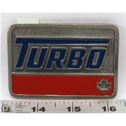 TURBO GAS ENAMELED BELT BUCKLE