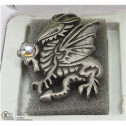 DRAGON BROACH W/ CRYSTAL BALL