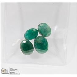 #145- NATURAL GREEN EMERALD GEMSTONE  39CT