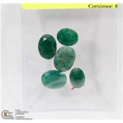 #148- NATURAL GREEN EMERALD GEMSTONE  45CT