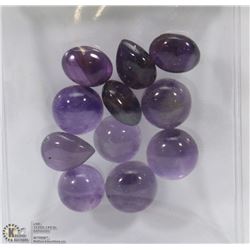 #156-NATURAL PURPLE AMETHYST GEMSTONE  80CT