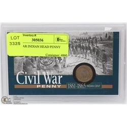 CIVIL WAR INDIAN HEAD PENNY