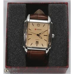 NEW CURREN MEN'S WATCH CALENDER DATE GENUINE