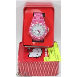 NEW HELLO KITTY WATCH WITH RED STRAP