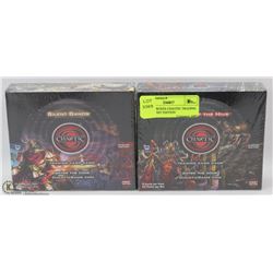 LOT OF 2 BOXES CHAOTIC TRADING CARDS-FIRST EDITION