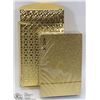 Image 1 : 24 K GOLD FLECKED PLAYING CARDS