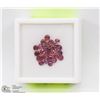 Image 1 : 138) GENUINE GARNETS, ROUNDS, APPROX 4 CTS