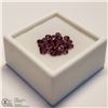 Image 2 : 138) GENUINE GARNETS, ROUNDS, APPROX 4 CTS
