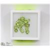 Image 1 : 137) PERIDOTS, ASSORTED SHAPES & SIZES, APPROX