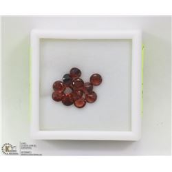 134) GENUINE GARNETS, ROUNDS, APPROX 4 CTS