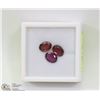 Image 1 : 116) GENUINE GARNETS ASSORTED, OVALS, APPROX 4CTS