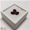 Image 2 : 116) GENUINE GARNETS ASSORTED, OVALS, APPROX 4CTS