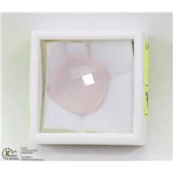 153) GENUINE ROSE QUARTZ, SQUARE MIXED
