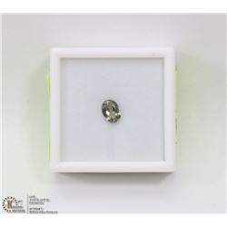 191) GENUINE RARE ZULTANITE, OVAL SHAPED, 0.75CTS