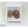 Image 1 : 193) 2 GENUINE MOONSTONES, LARGE STONES, APPROX