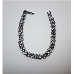7)  AUSTRIAN CRYSTAL TENNIS BRACELET