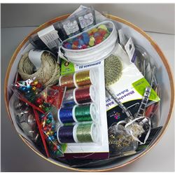 2)  LARGE ANGEL HATBOX FILLED WITH