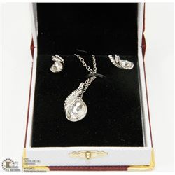 CRYSTAL FASHION CLEAR NECKLACE