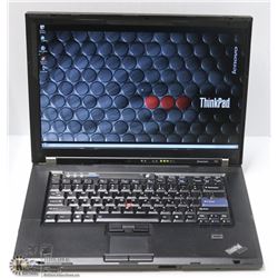 LENOVO T-SERIES WIN 7 LAPTOP W/ MS OFFICE/KODI