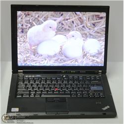 LENOVO THINKPAD T400 WIN 7 LAPTOP W/ MS OFFICE