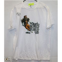 ESKIMOS GIZMO WILLIAMS SHIRT MENS LARGE SIGNED.