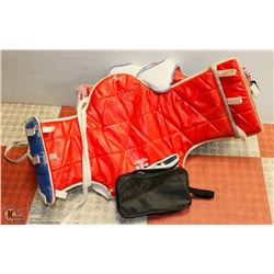 LOT OF TAEKWONDO PADS AND PROTECTORS