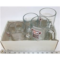 BOX OF 6 ASSORTED A&W MUGS