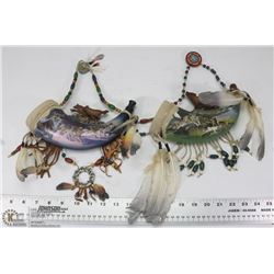 LOT OF 2 BRADFORD EXCHANGE NUMBERED HUNTING HORN