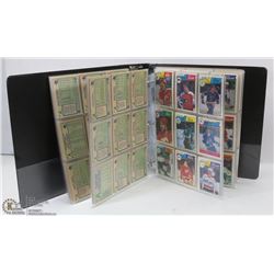 BINDER OF OPEECHEE HOCKEY CARDS 1980-1988