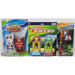 BUNDLE OF NEW KIDS RACING CARS