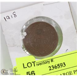 1918 CANADIAN LARGE PENNY
