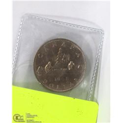 1968 CANADIAN DOLLAR CANOE COIN