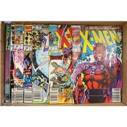 FLAT OF X-MEN COMIC BOOKS