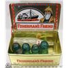 Image 1 : ORIGINAL VINTAGE FISHERMAN'S FRIEND TIN FILLED