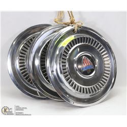 SET OF FOUR 1964 RAMBLER HUB CAPS