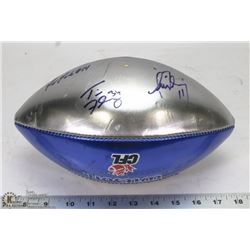 TORONTO ARGONAUTS AUTOGRAPHED FOOTBALL