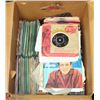 Image 1 : BOX OF OVER 300 ROCK AND POP 45’S