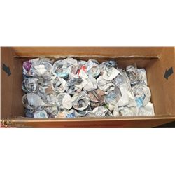 LARGE LOT OF ESTATE WINE GLASSES INCL PINWHEEL