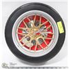 Image 1 : 14" TIRE WALL CLOCK