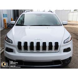 UNRESERVED! 2016 JEEP CHEROKEE LIMITED 4X4