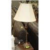 Image 1 : DECORATIVE TABLE LAMP WITH POLISHED STONE CENTER